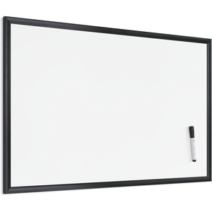 U Brands Magnetic Whiteboard 24″ x 36″, Black Wood Frame Dry Erase Board, Wall Mounted White Board for Office, Classroom, Home, Planning & Organization(35″W x 23″H)