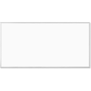 U Brands Melamine Non-Magnetic Dry Erase Board White Board, 36″ x 48″ Inches, Silver Aluminum Frame(96″W x 48″H)