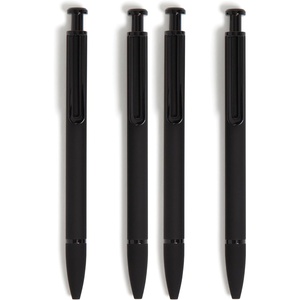 U Brands Monterey Ballpoint Pens, Set of 2, Stripes And Dots With Gold Details, Bold (1.0 mm) Point, Black Ink(1 Count (Pack of 4))