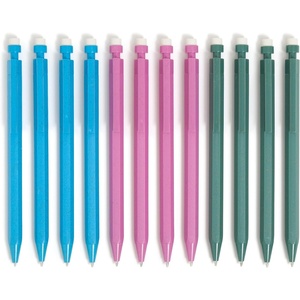 U Brands U-Eco Recycled Mechanical Pencil Set, Bulk Mechanical Pencils 0.7mm, Speckled Hex Brights, Medium Lead, School Supplies, 6 Pack(1 Count (Pack of 12))