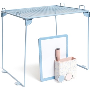 U Brands Urban Garden Locker Accessory Kit, with Magnets, Mirror, Whiteboard, Marker, Organizer, Shelf(Charming Coquette)