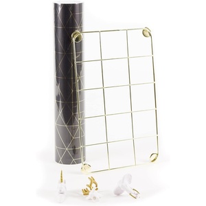 U Brands Wild Animal Locker Accessory Kit, Includes Magnets, Wrap, Bulletin Grid