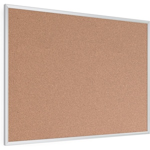 U Brands Cork Bulletin Board, 36″ x 36″ Inches, Silver Aluminum Frame (2877U00-01)(36″ x 48″)