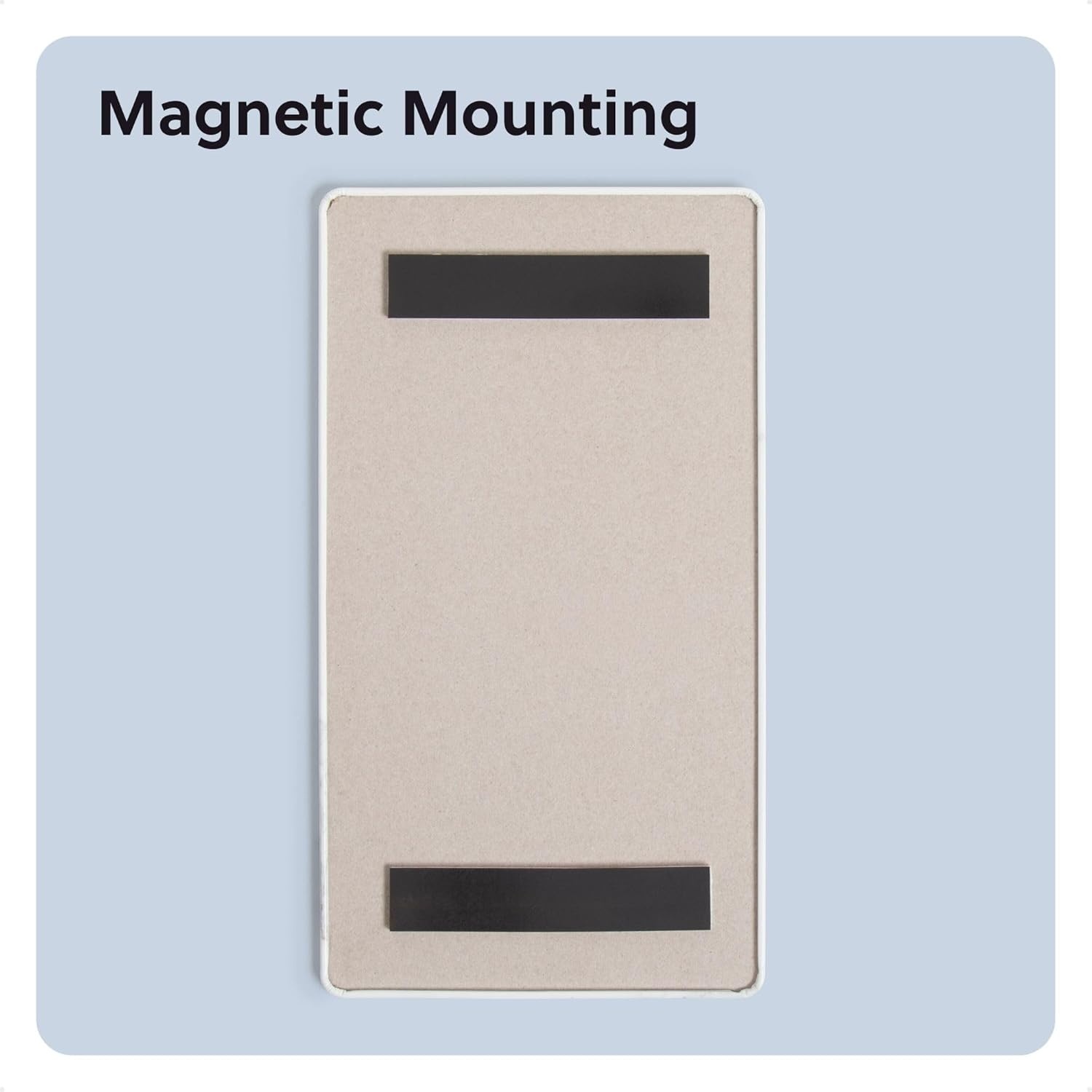 image:imageU Brands Magnetic Dry Erase Whiteboard 55 x 10 Small White Board Frameless Marble Print Includes Dry Erase Marker amp Magnet Perfect for Office Desk Home Fridge and Locker