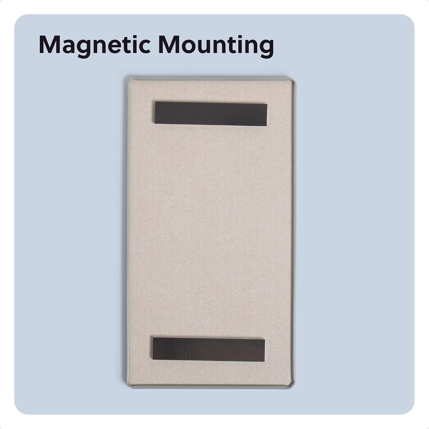 image:imageU Brands Magnetic Weekly Calendar Whiteboard 55 x 10 Small White Board Gray Frame Includes Dry Erase Marker amp Magnet Perfect for Office Desk Home Fridge and Locker