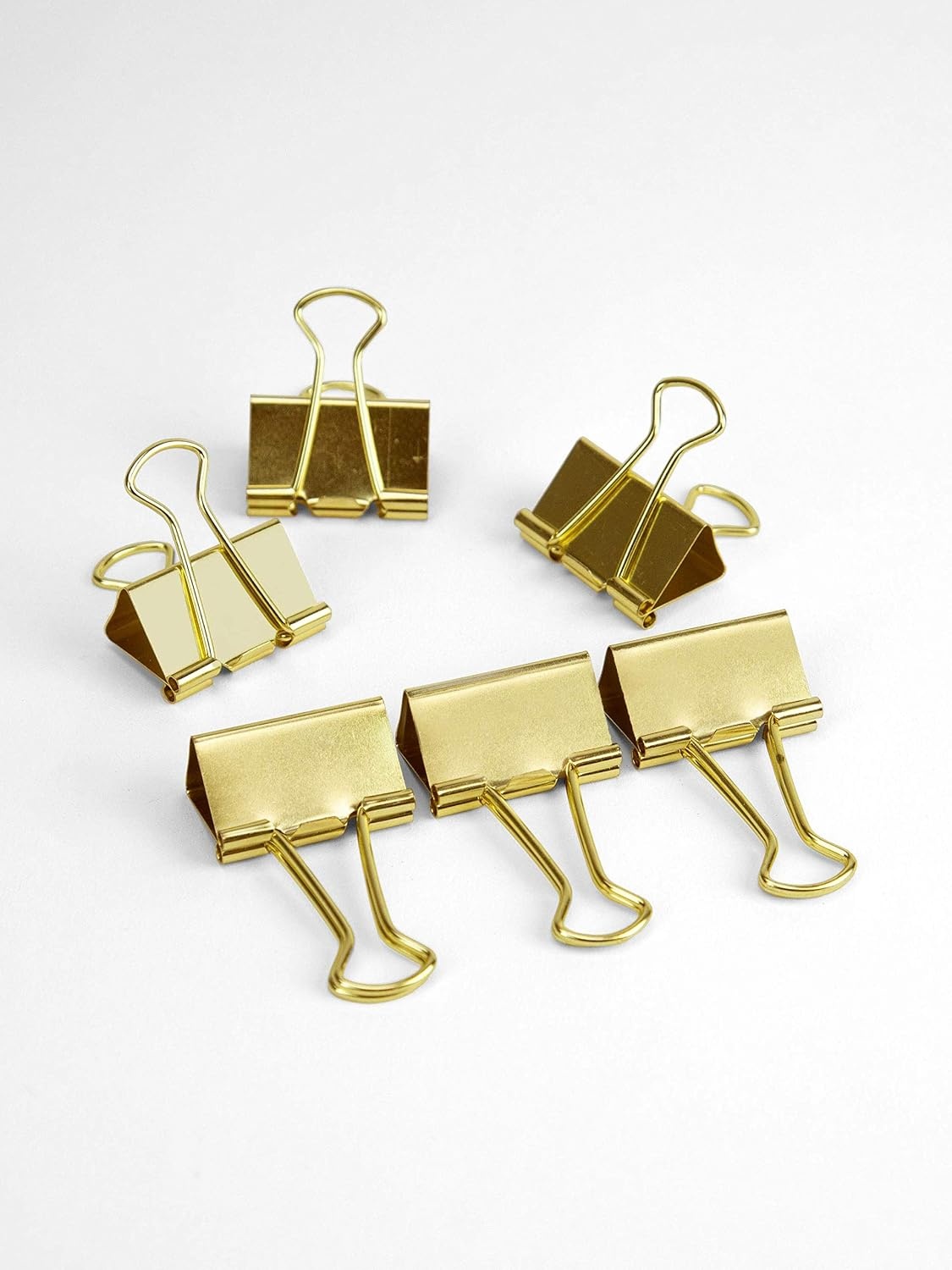 image:imageU Brands Binder Clips Large 2Inch Width 1Inch Paper Holding Capacity Black and Silver Steel 12CountLarge