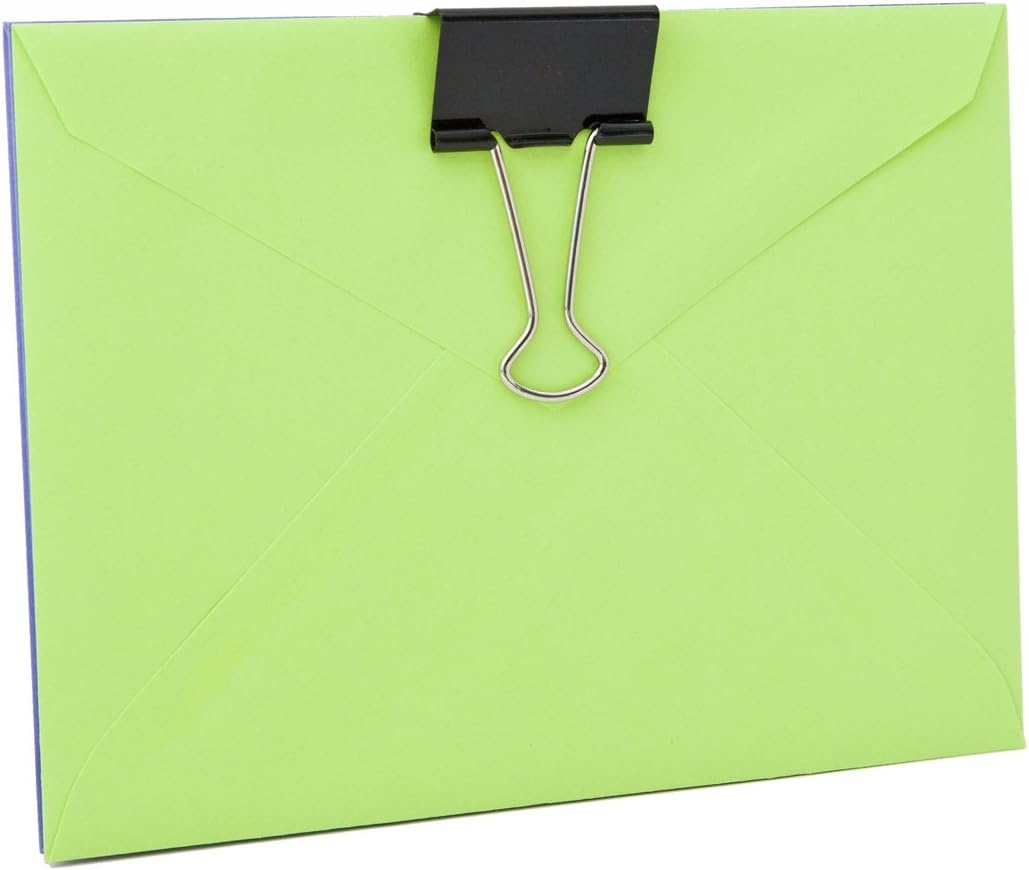 image:imageU Brands Binder Clips Large 2Inch Width 1Inch Paper Holding Capacity Black and Silver Steel 12CountMedium